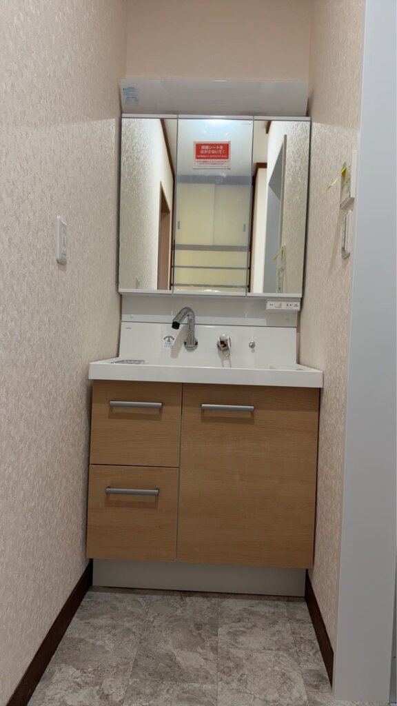 中央市Y邸様洗面台